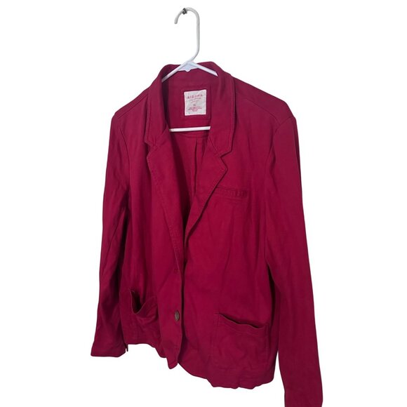 Sonoma Life & Style red button up jacket size XL - Picture 1 of 7